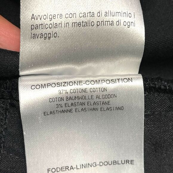 Gucci Black Straight Leg Pants with Buckle - Picture 9 of 10